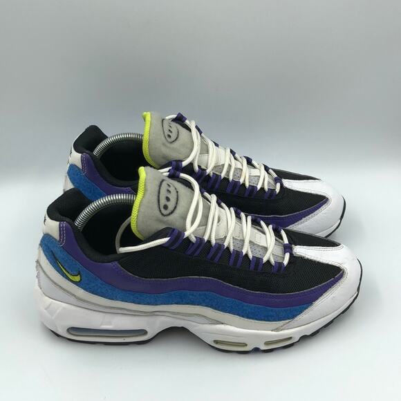 Nike Air Max 95‎ ‘Kaomoji’ Running Shoes DD9600-100 Men’s Sz 10.5 - Picture 1 of 10